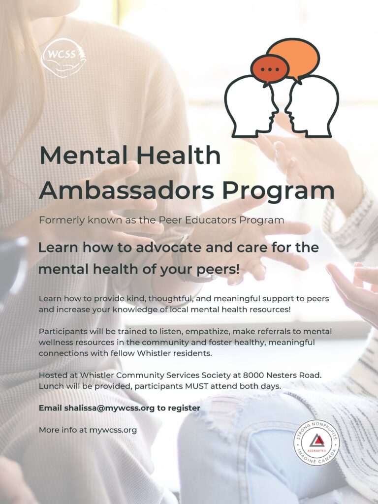 Mental Health Ambassador Program - Jul 2023